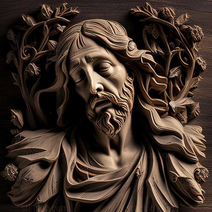 3D model st jesus (STL)